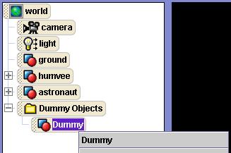 Whenever you add a dummy camera position, you should rename it