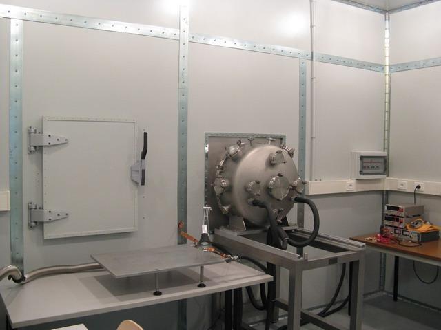 FMs, as well the production of the remaining two. Figure 3. Test facilities for the PHM alignment and testing.