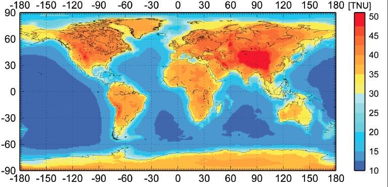3D imaging of the Earth s K-Th-U distribution Surface