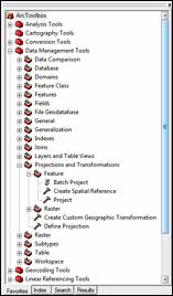 4 To create a feature, open ArcCatalog and navigate to the file in which you wish to organize created shapefiles. Right click in the empty space, and click New > Shapefile.