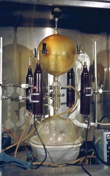 Origin of life - Sources of organic molecules Miller - Urey experiment Try to demonstyrate that organic molecules were produced from chemical reactions on Earth.