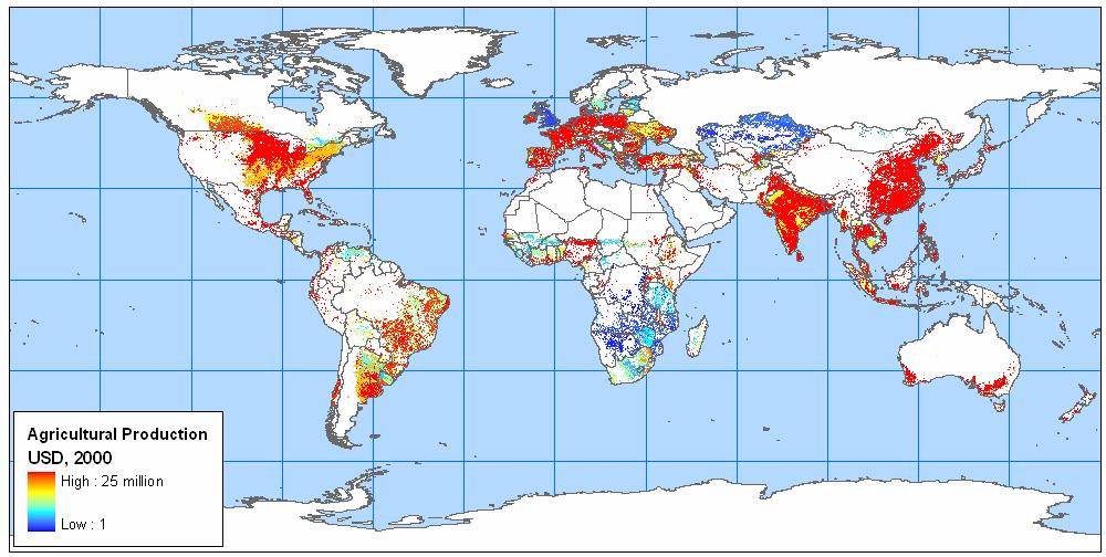 Agricultural Activity Source: The Earth