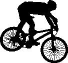Hold the bicycle wheel that is attached to the stand by a rope tied to its axle vertically (see illustration at right).