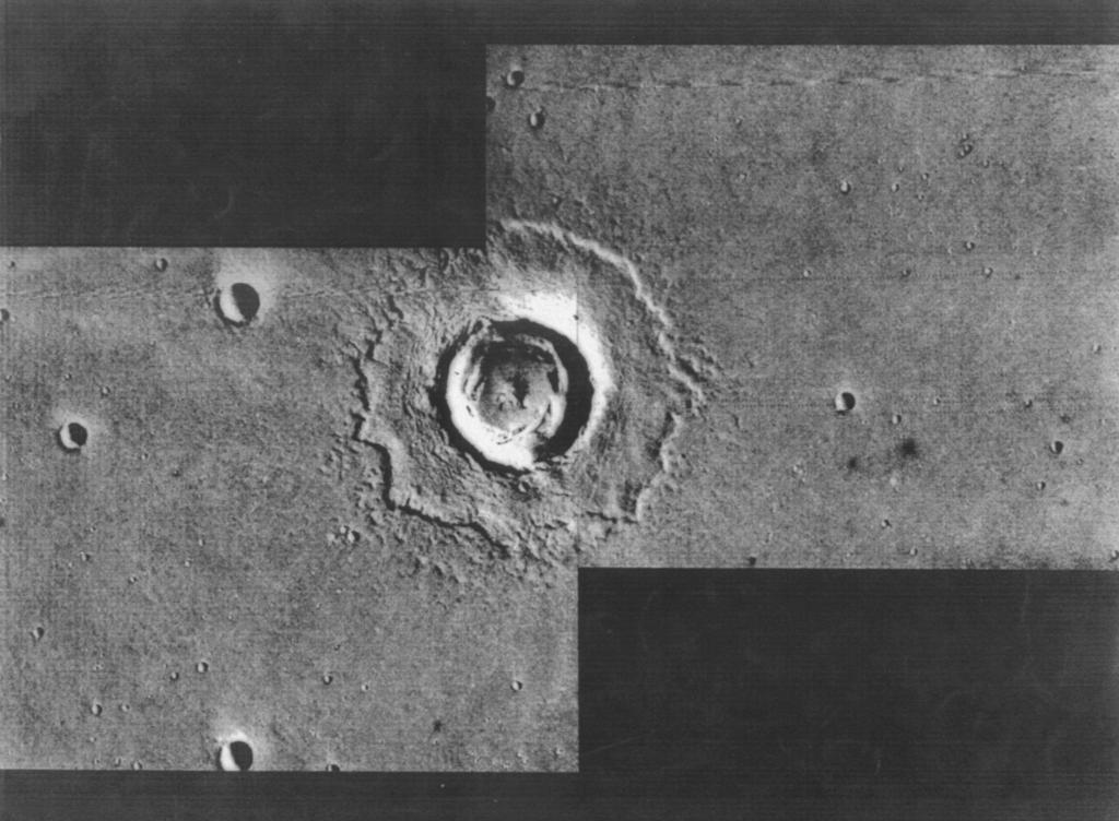 1. (c) Figure 5: Image of the Viking photograph of the martian crater Naar.