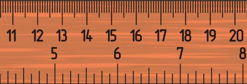 We do not care about accuracy better than 1mm If ruler is not