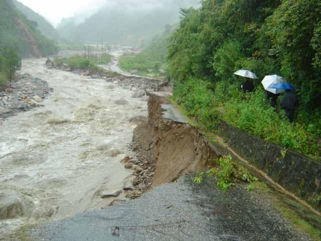 Floods Recurrent phenomena in Bhutan Killed 49 people and destroyed 17