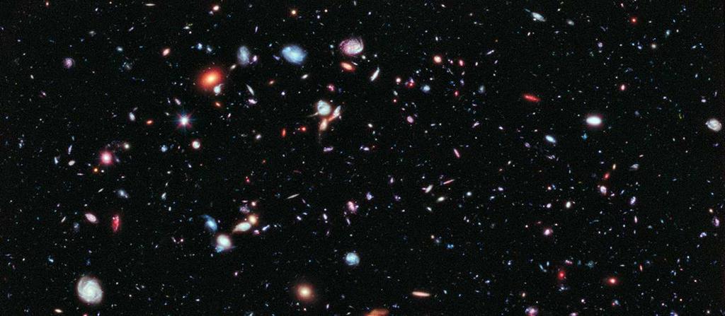 10 New Hubble Deep Field The Hubble Extreme Deep Field, which was created from 2000 snapshots of a seemingly empty patch of sky
