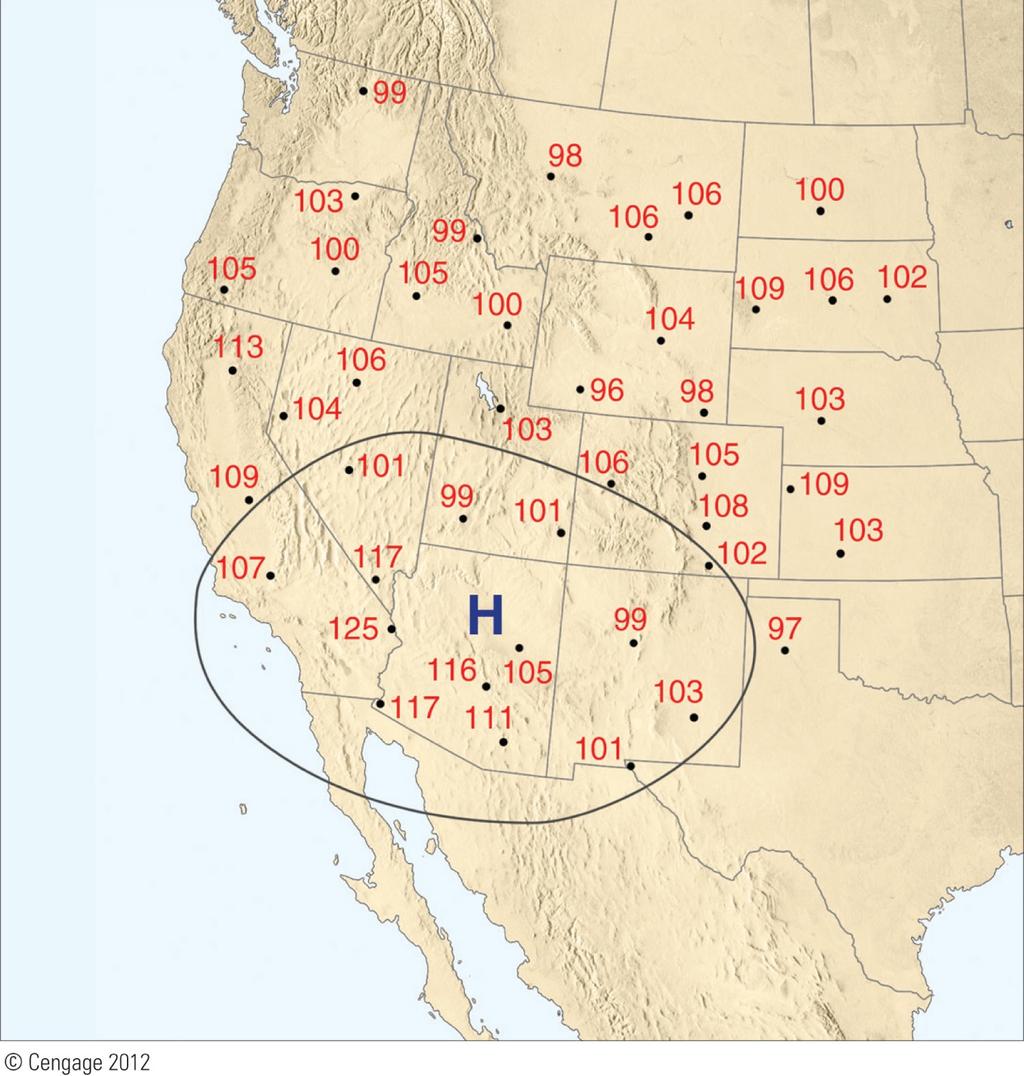 eastern United States? Continental Tropical (ct) Air Masses Where do ct air masses form?
