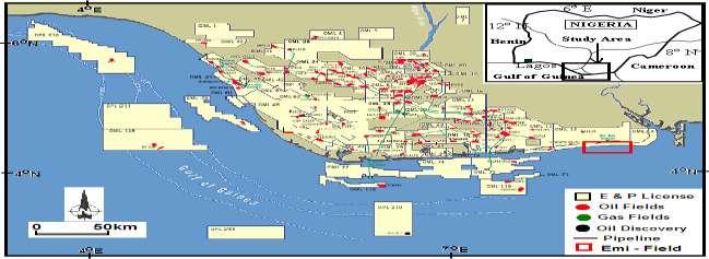 II. Geology & Location Of Study Area The study area falls within the Niger Delta Basin of Nigeria.