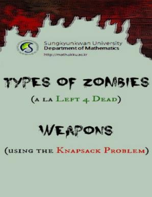 culture in the form of zombies and video games [3]. In general, educators are finding academically stimulating ways to incorporate mathematics learning into video games and vice versa.