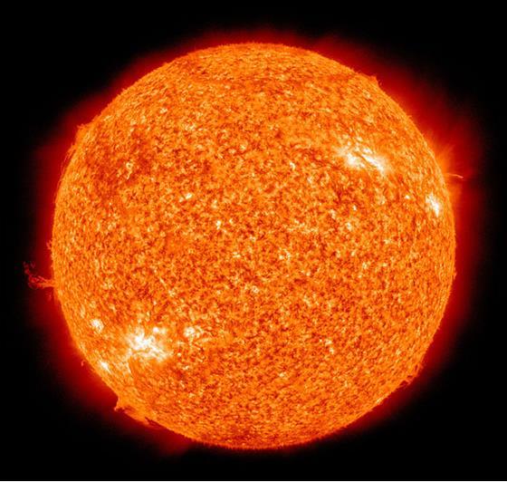 Sun facts: The Sun is turning 700 million tons of hydrogen into 695 million tons of helium every second.