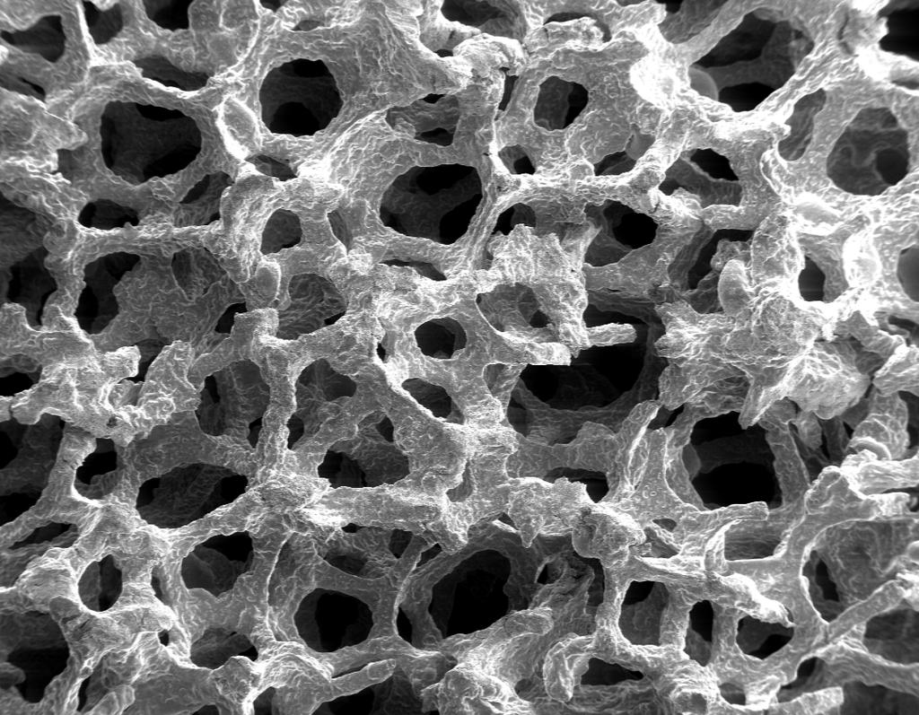 What is a porous material?
