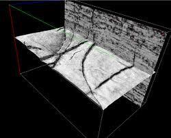 Seismic Data Display Simple 2D vertical slices
