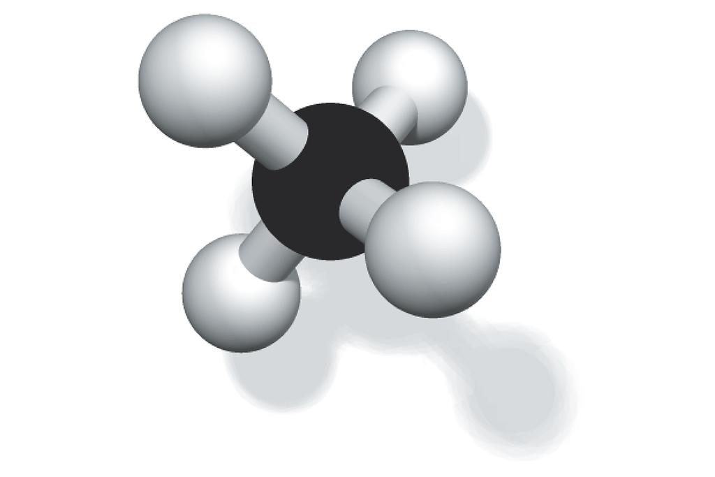 3. The methane molecule (CH 4 ) has four hydrogen atoms located at the vertices of a regular tetrahedron of edge length 0.