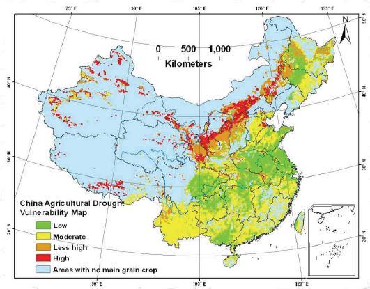 Drought monitoring and hazard maps in China Development of drought monitoring and hazard map based on remote