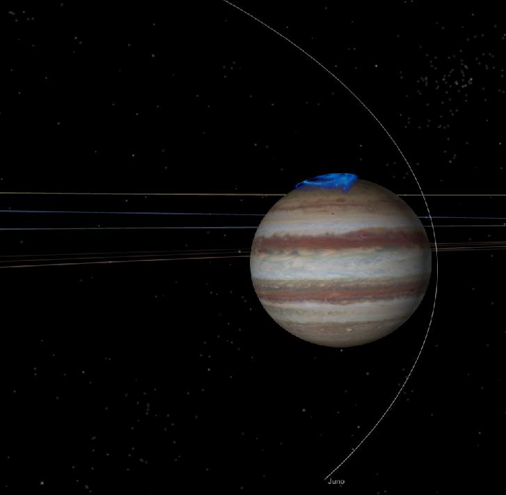 Juno - Jupiter flyby (next PJ05 on March, 27)