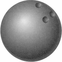 bowling ball cricket ball ping-pong mass=5 000 g mass=160 g mass=2.5 g If Aristotle was correct, which of the three balls would you expect to reach the ground first?