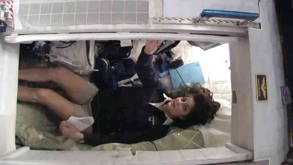 3. Where are you going to sleep/use the bathroom? Astronauts use small closet like spaces which act as rooms. Since there is no gravity in space, its irrelevant to which position you sleep in.