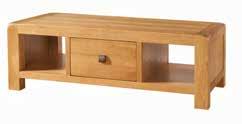 Coffee Table with Drawer H 405mm (16 ) W 1200mm (47 ¼ ) D