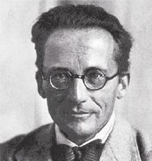 Property 2 E Erwin Scrödinger (1887 1961, Austria & Switzerland) Schrödinger s Wave Equation, 1926 Applied the wave equation to the electron, a particle, in the H atom (recall de Broglie) 2 2 U =