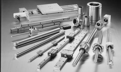 The NB linear system is a linear motion mechanism which utilizes the recirculating movement of ball or roller elements to provide smooth and accurate linear travel.