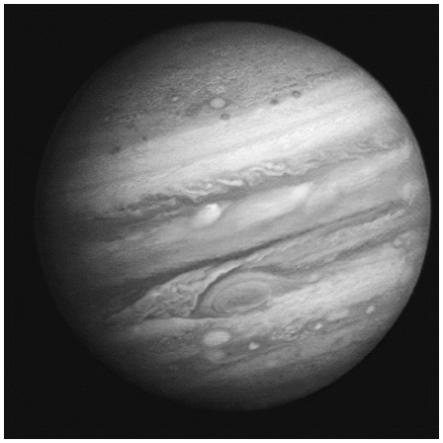 clear area in Jupiter s clouds Severely crippled yet still in operation in October 2002 Cassini 2000