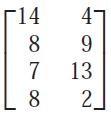 corresponding elments from the i th row of A and the j th column of B.