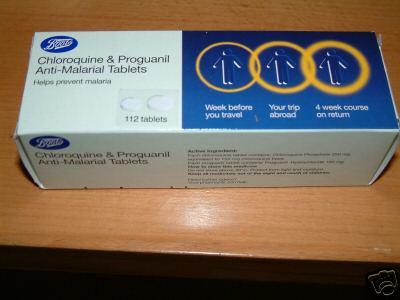 Proguanil antimalarian tablets 22