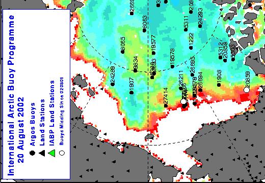 Chlorophyll from SeaWifs Satellite from NASA/Goddard Space Flight Center and Orbimage Sea ice concentration from SSMI (IABP) ARCTIC FRESHWATER FLUXES ~ 20 km 3 /yr (0.