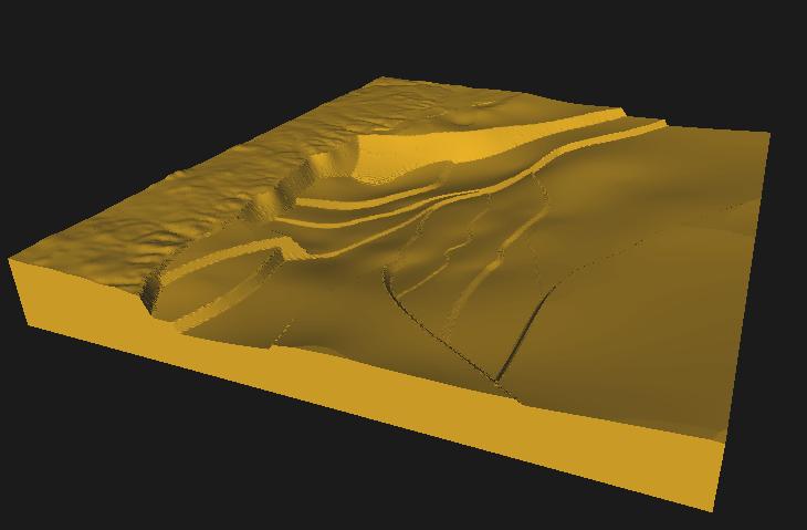 Geological modelling - Results 2800 m 5000 m >Geometry of the basement is
