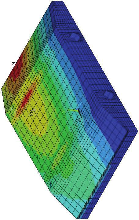 6 EXW/P7-1 Heat Load (MW/m 2 ) (a) (b) 2 ANSYS Analysis ANSYS Simulation 2 1 TBM Tile 2 Temperature ( C) 15 1 5 1 2 Time After Start of Discharge (s) FIG. 7.