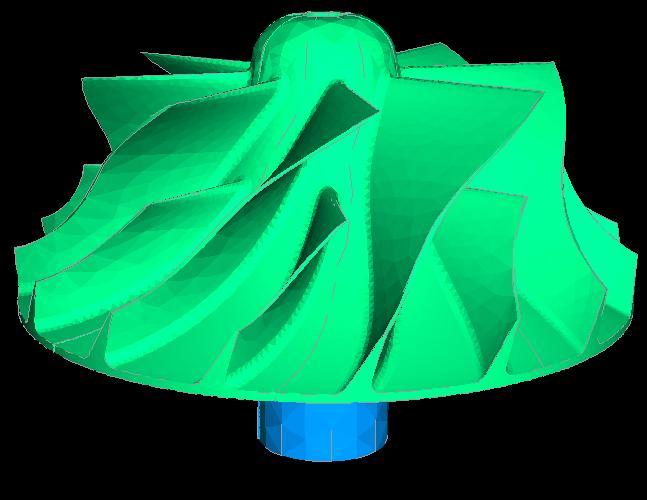 Overconstraints Detected in the Analysis Preprocessor Boundary conditions and rigid bodies Original model Deformable turbine. L7.