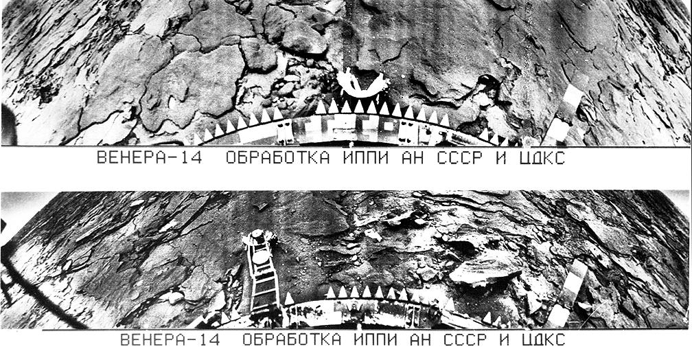 2 Russian spacecraft landed on Venus and took the only pictures from its surface
