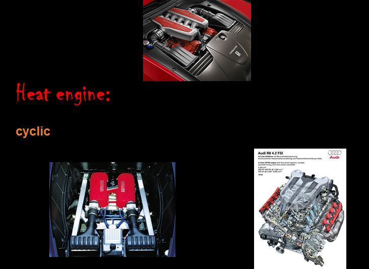 Car Engines A car engine efficiency is always less