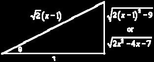 7 7 9 x x = x x+ = ( x ) = ( x ) 9 So, the root becomes, x x = x 4 7 9 This looks like a secat substitutio except we do t just have a x that is squared. That is okay, it will work the same way.
