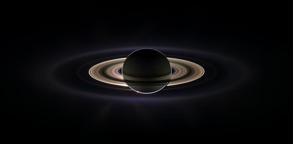 The far side of Saturn
