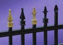 (Optional) 9 Fence Models, 6 Heights & 12 Standard Colors Lifetime Limited Warranty