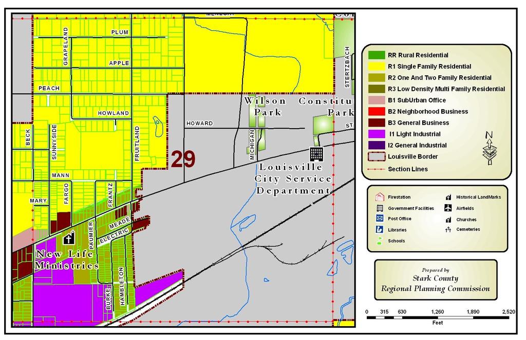 2. Zoning Map of