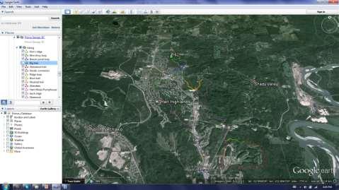 Google Earth Google Earth View satellite imagery, terrain, maps data, & 3D features.