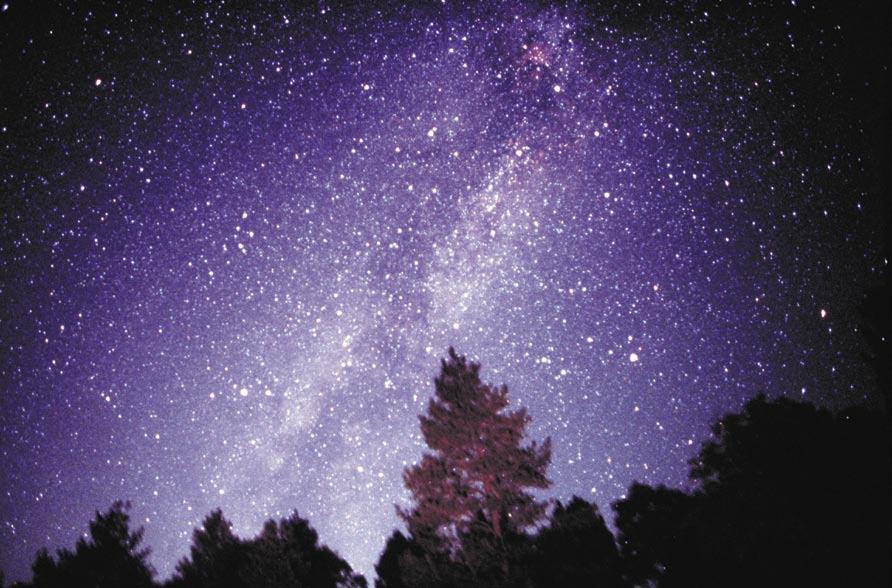 Watching the Stars Look up into a clear night sky. People in early civilizations did the same thing. Even 5,000 years ago, people studied the night sky and its stars.
