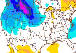 Only Forwarding Or Distribution Not Permitted GEFS D8-14 Temp Anom Odds CMC