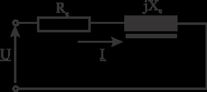 I DEO - OSNOVNI POJMOVI O PRIGUŠNICAMA Sl.19. Uprošćena ekvivalentna šema kvazilinearne prigušnice sa jezgrom za niske učestanosti Na sl.2.a) prikazan je pun fazorski dijagram, a na sl.2.b) uprošćeni dijagram, indentičan onome na sl.