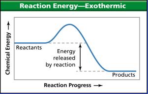 Exothermic Reactions - a chemical reaction