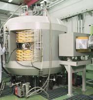 Cyclotron facility at UIHC Nuclear medicine A cyclotron is a device which accelerates charged particles producing beams of energetic These are used to bombard