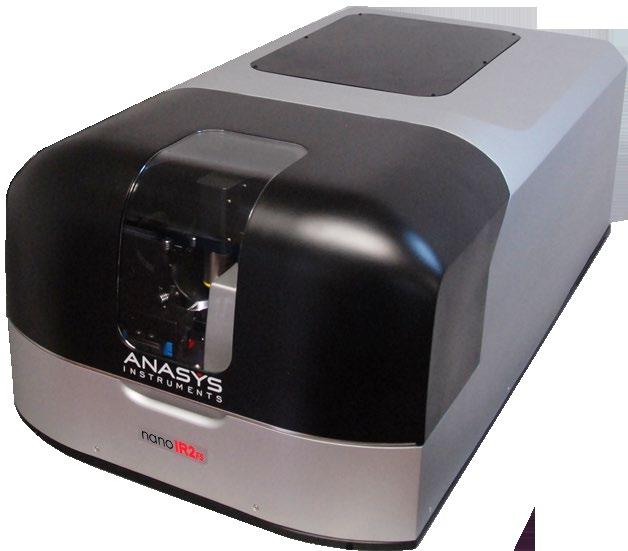 Highest resolution, high speed chemical imaging The nanoir2-fs also provides high speed, high resolution IR based chemical imaging to provide mapping of chemical variations of a feature of interest.