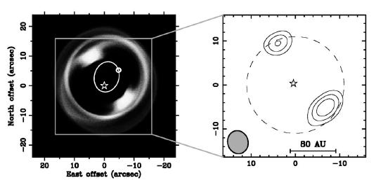 Vega dust disk dynamical model: Resonant trapping in a face-on