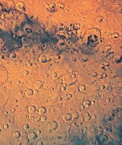 no lakes, rivers, or even puddles. More important, current surface conditions do not allow liquid water to remain stable on Mars.