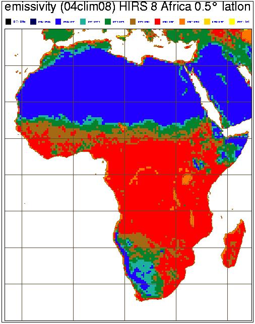 III. Validation of the SSE maps The validation of the spectral emissivity climatological maps has been done in a few steps.