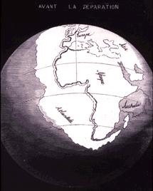 Origin of the Continents and Oceans, 1915 Proposed Continental