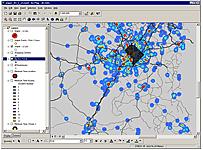 ArcGIS Spatial Analyst is integrated int the ArcGIS Desktp interactive mapping envirnment.